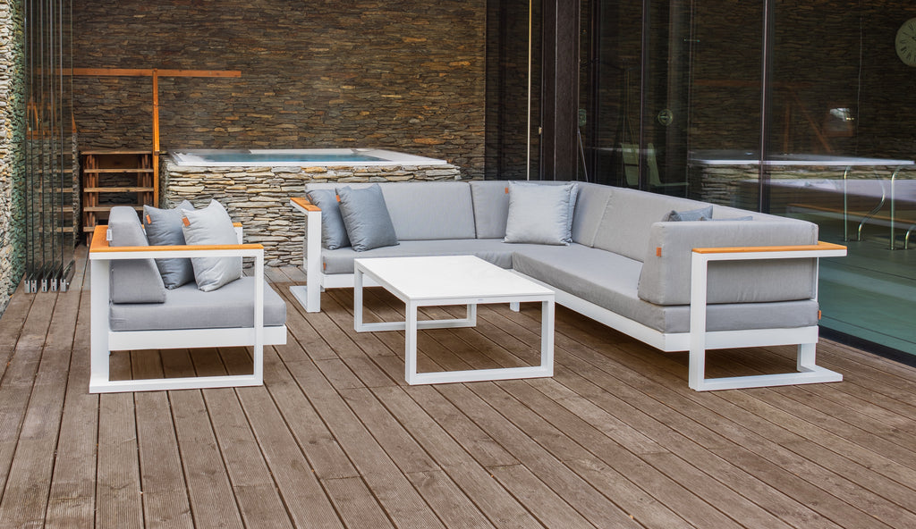 Collection TOSCANIA - Loungemöbel aus Metall in zeitloser Eleganz für Terrasse, Garten und Gastronomie